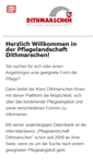 Mobile Screenshot of pflegelandschaft-dithmarschen.de